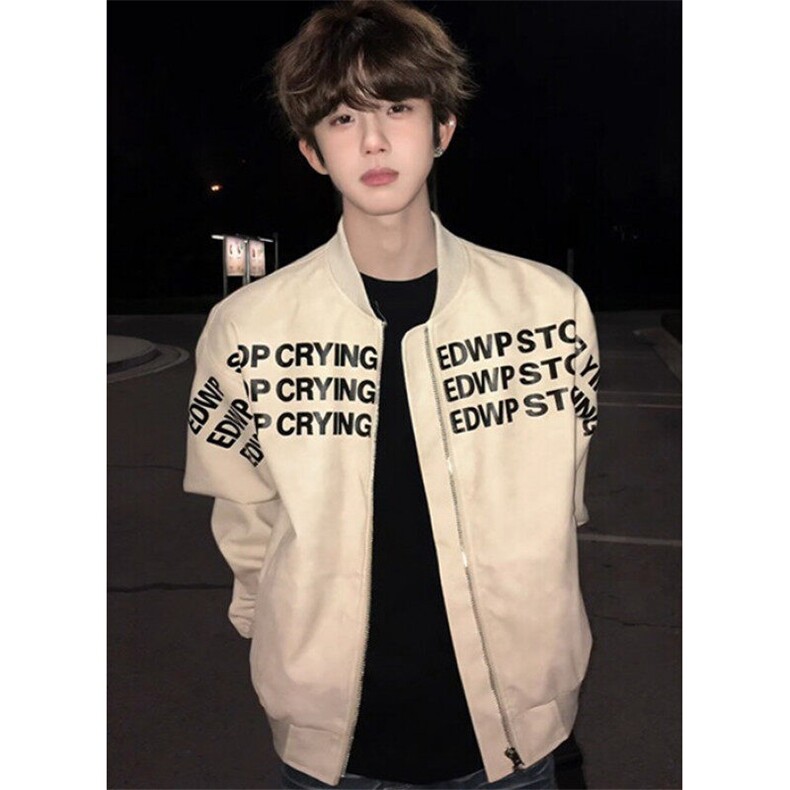 复古短款外套男款春秋潮牌高级感棒球服cleanfit高街夹克JW221,男装夹克,星座1116A（原606A-3）