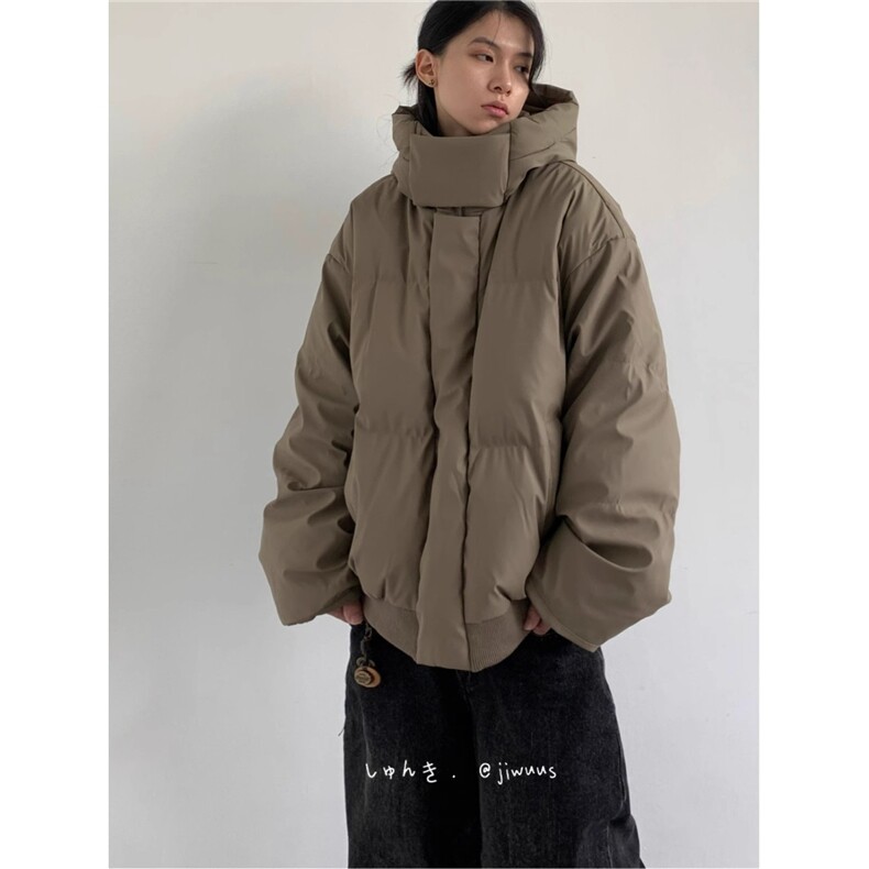美式高领pu皮面棉服外套冬季宽松加厚保暖面包服-MY6010-网图,男装皮衣,星座1002-2
