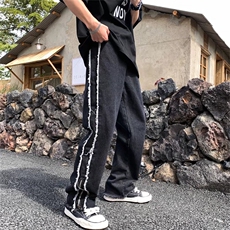 男牛仔裤拉链个性裤子NK22P40，男装牛仔裤，星座1116-2