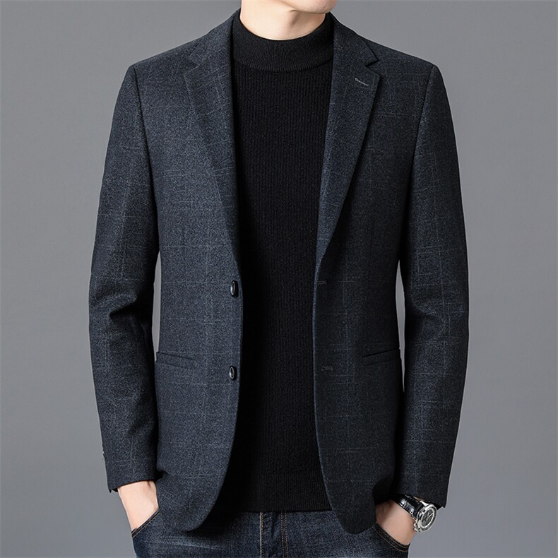 AH23327钱塘2020-3秋季时尚休闲简约中青年男士西服外套P150,男装西服,钱塘207-3