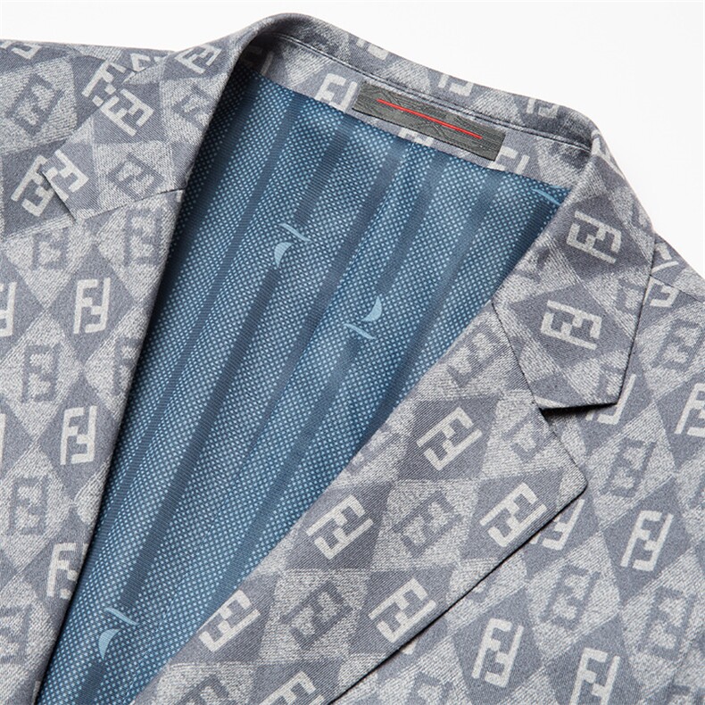 西服男秋季潮款休闲商务小西服上衣中年男士单西外套ASD2655-P190，男装西服，电商B212（原钱塘6029）