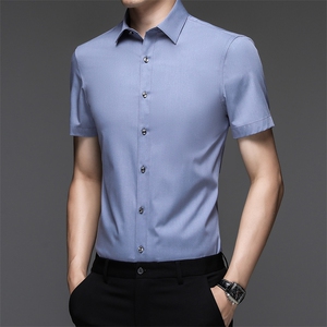 ADd5018钱塘2020-3夏季男士商务休闲精品短袖衬衣P60图片
