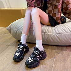 2023春季新款韩版老爹鞋女ins学生休闲鞋女厚底增高跑步鞋子，女鞋休闲鞋，电商A223