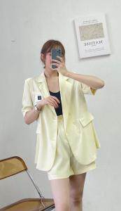 夏季新款气质套装，女装职业装，冰雪兒