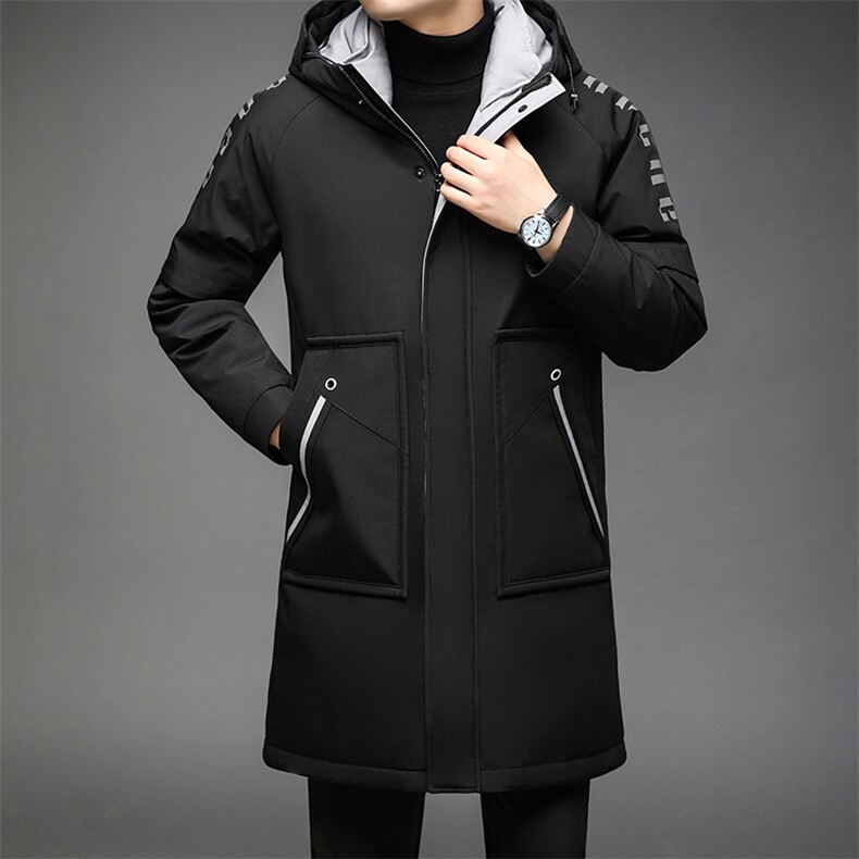 QLM-F8898冬季男士羽绒服保暖外套修身潮流帅气P360,男装羽绒服,电商B360