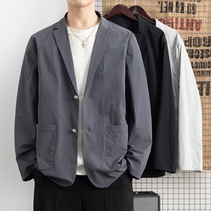 春季新款商务风西装外套男休闲西服男士西服JK02628-P83图片