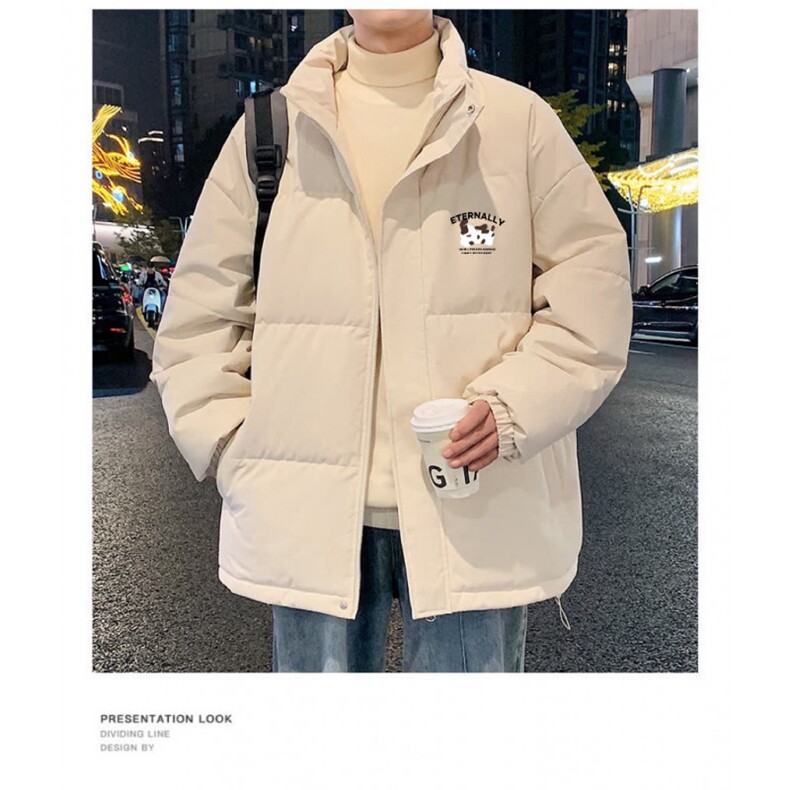 美式防水棉衣男冬季新款连帽面包服棉袄冬装羽绒棉服外套,男装棉衣,星座1013-1