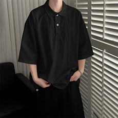 2025现货短袖T恤设计感宽松休闲打底上衣A351-AT2565-P45，男装T恤，电商A351