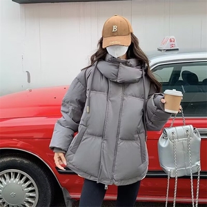 2025年新款舒适棉服女冬短款韩版时尚棉衣宽松加厚棉袄面包服外套图片