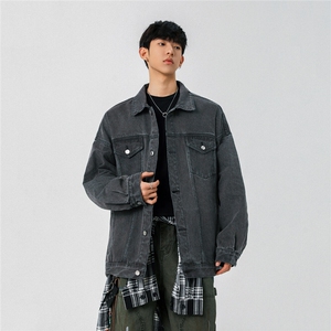 25款抖音品质牛仔夹克宽松韩版工装潮流水洗外套N999/P98 148图片
