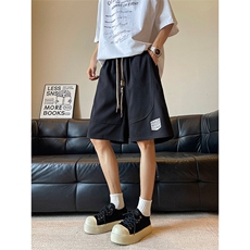 8XL-M抖音品质特大码ins潮流亮色休闲短裤印花五分裤DK1521P35，男装休闲裤，电商D206-1