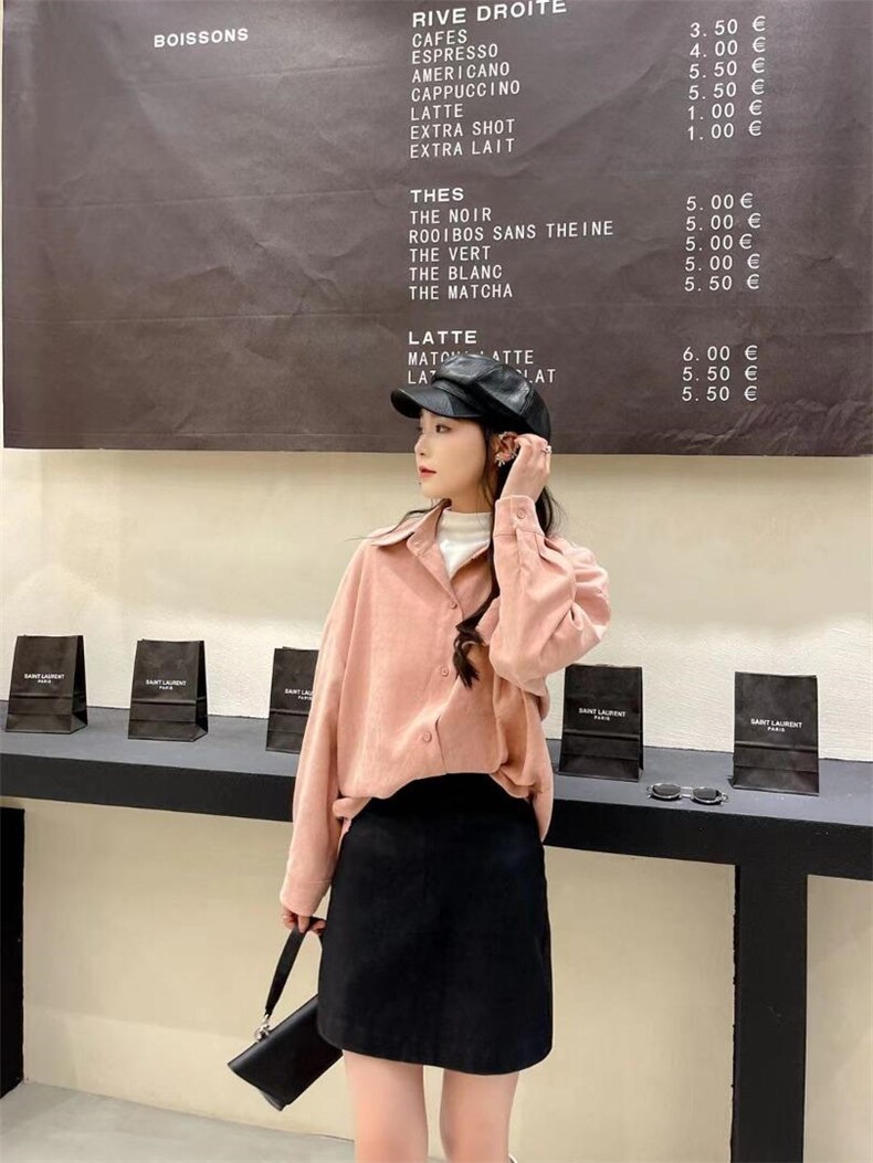 磨毛加厚加绒衬衫，女装衬衫，Balance Studio