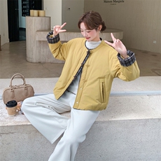 现货！2C056-7089-P195控288（南瓜色日系休闲小个子棉衣），女装棉衣/棉服，2C056