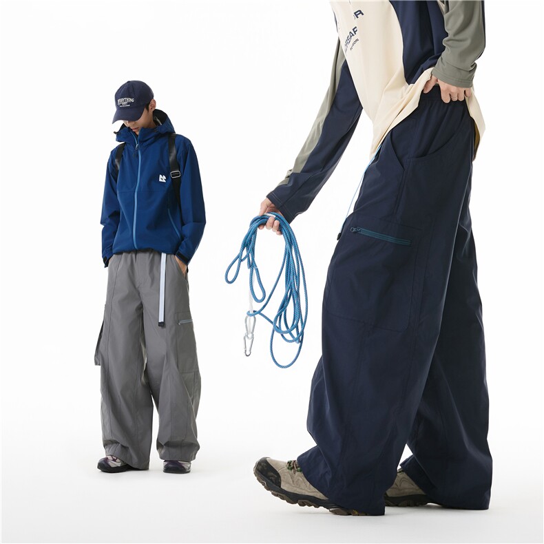 秋季新款户外机能多口袋速干运动冲锋裤B315-K25485-特p40控78,男装休闲裤,电商B315