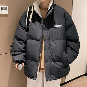 ！2023秋冬新款男士加绒加厚棉衣百搭立领棉服外套MY106特P78图片