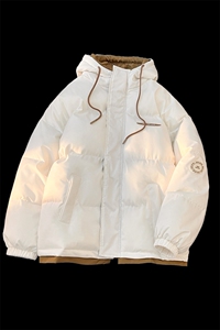 【量大有差】防水小牛津连帽冲锋棉衣棉服棉袄三防面包服1606-P80图片
