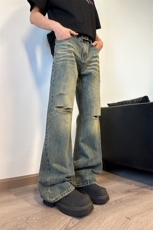 903-AK66-特P50【78】S-3XL破洞牛仔裤！现货！1，男装牛仔裤，星座903