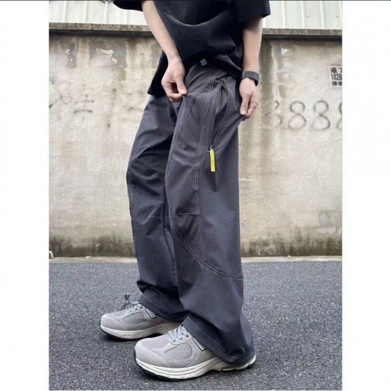 男女同款直筒休闲裤工装防泼水登山裤A157B-K9878-P35,男装工装外套,电商A157B