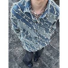 宽松型常规款方领春秋冬潮流美式复古外套男春秋季长袖J2227，男装夹克，星座1116A（原606A-3）