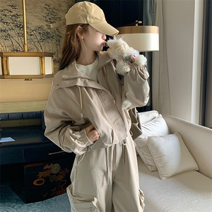  clean fit 可爱女孩爱户外 / 防晒冲锋衣短裤吊带图片
