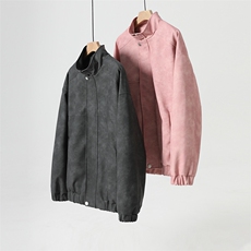 秋季宽松夹克男港风复古怀旧美式骑行机车服PU皮衣外套JK667-P95，男装夹克，星座505-3
