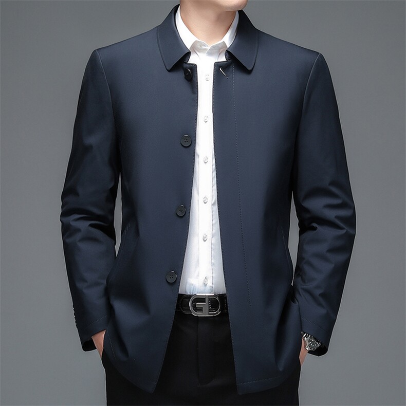 CY2136钱塘2020-2冬季厚款商务休闲简约中年男士夹克外套P152,男装夹克,钱塘207-2