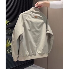 横条小牛津夹克简约新款百搭气质原宿文艺潮流时尚日系ins慵懒，男装夹克，星座601-1