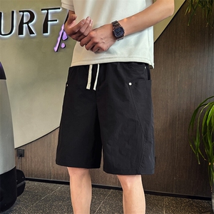 D9599-P45 夏季新款男士短裤男工装潮流宽松直筒休闲速干短裤图片