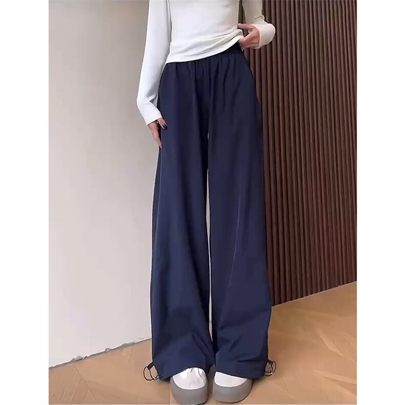 美式速干斜切弯刀裤子女夏薄款cleanfit降落伞兵裤直筒宽松休闲裤,男装工装外套,电商A007