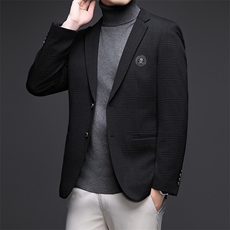 秋季新款西装男西服简约外套西服商务休闲小西装单西，男装西服，电商B360