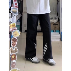 【网图】三条杠条纹速干工装裤男cleanfit冲锋裤子KZU15WW-特P45，男装工装外套，星座1007（原301D）