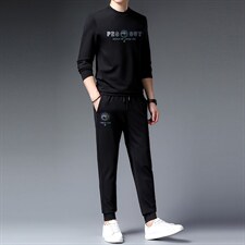 CA9813钱塘2020-2春秋时尚休闲帅气中青年男士套装P155，男装休闲套装，钱塘207-2