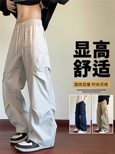 抖音品质工装冲锋裤男透气美式机能长裤A146-GY585特p25量大优图片