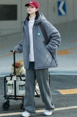 冬上新加棉加厚棉服中性休闲连帽棉衣外套男女8330-P115控价158，男装棉衣，电商A441-1
