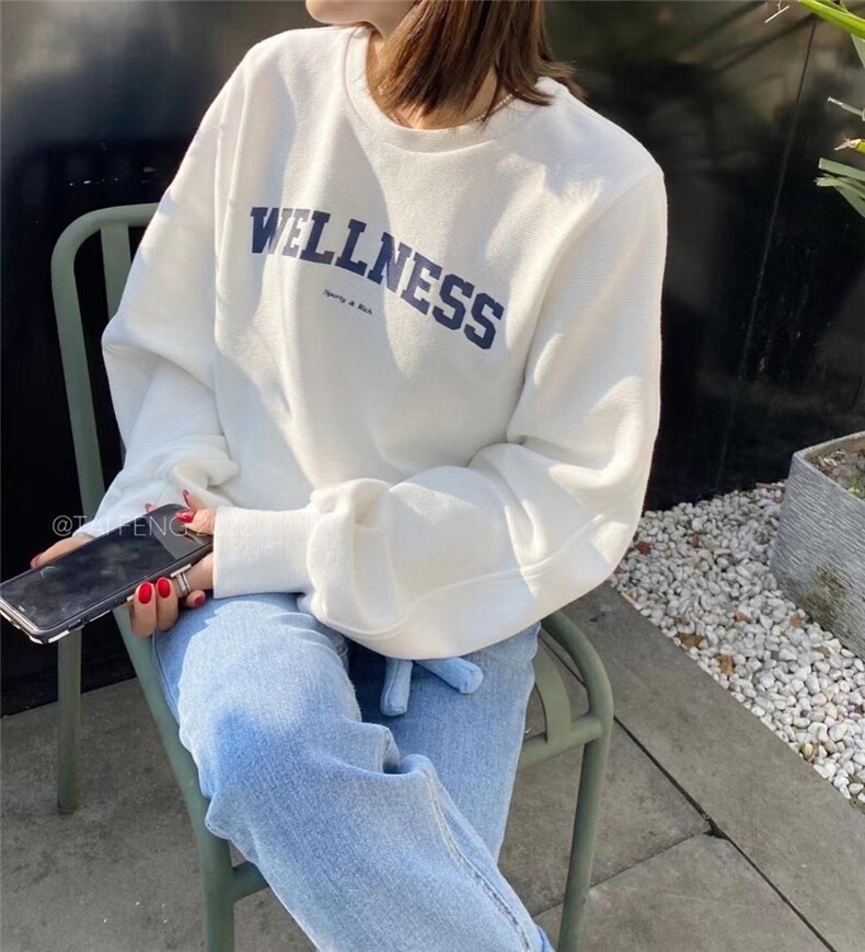 2022新面料短款卫衣，女装卫衣/绒衫，一颗柠檬