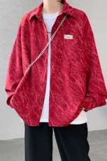 现货10059-P40控68秋季新款百搭大码高品质衬衫男港风宽松长袖，男装衬衫，电商A059