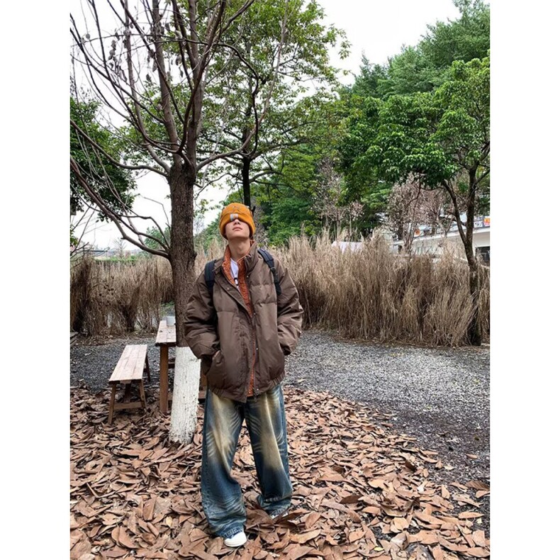 双面穿立领加厚面包棉服冬季美拉德工装棉衣网图MY13-P88,男装棉衣,星座1001-1
