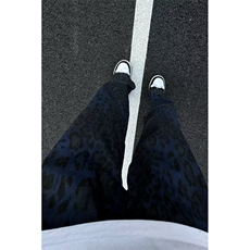 2024美式牛仔裤男款水洗豹纹液晶直筒长裤潮NZ35P48，男装牛仔裤，星座1116-2