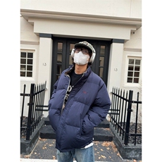 冬季日系格纹双面穿棉服外套美拉德小众设计保暖格子面包服棉衣男，男装棉衣，星座506A