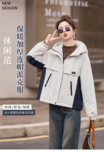 2025年时尚流行简约派克服冬季图片