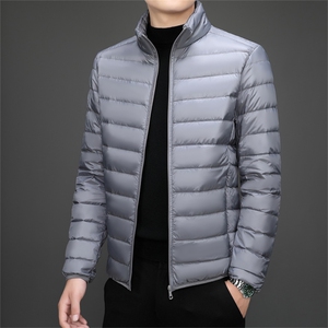 达标50绒轻薄羽绒服外套男立领冬季中青年男士休闲百搭YR911-P70图片