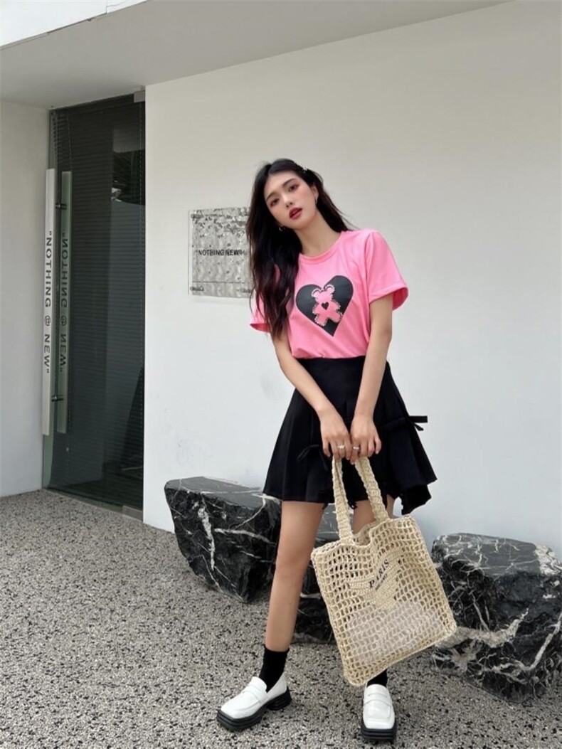 2022百搭少女T恤，女装T恤，生活舞台