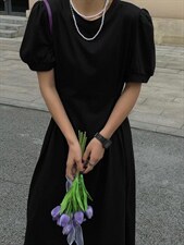 现货，夏款腰扣连衣裙，女装连衣裙，AMBER ZHANG