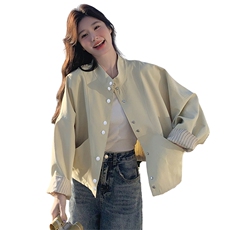 新款现货主推立领小外套2519-P135-K198，女装短外套，2C129