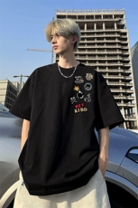 240g美式重磅短袖T恤FSDX254M-5XL特批25无差价控48，男装T恤，电商B219B