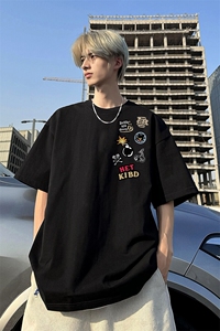 240g美式重磅短袖T恤 FSDX254 M-5XL 特批25无差价控48图片