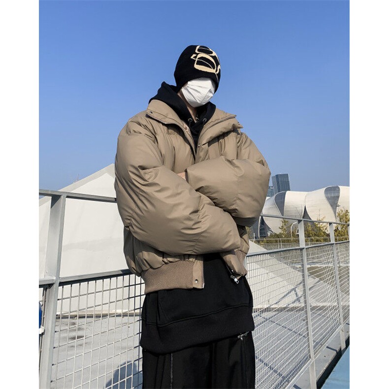 DHT34-P90新款2025年男士潮流百搭韩系港风棉服外套棉衣,男装棉衣,星座603-2