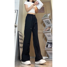 特批35夏季薄款小众休闲款垂感西裤涤纶，男装西裤，电商基地A086