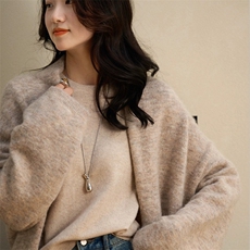 无袖圆领马甲休闲/淑女2026年秋季，女装马甲，唯若美羊绒