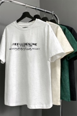 主推大250克重磅美式砂洗天丝棉冰丝短袖T恤JF209-特P38控58，男装T恤，电商A422-1